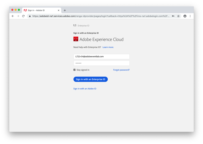 Experience Cloud Username Password Form