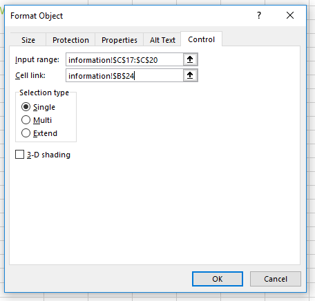 Figure 43: The Format Object Box