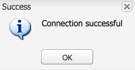 Figure 7: Adobe Target Sucessfull Connection